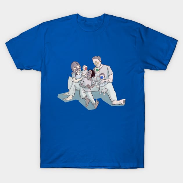 The Family that Plays Together T-Shirt by jasonlupas